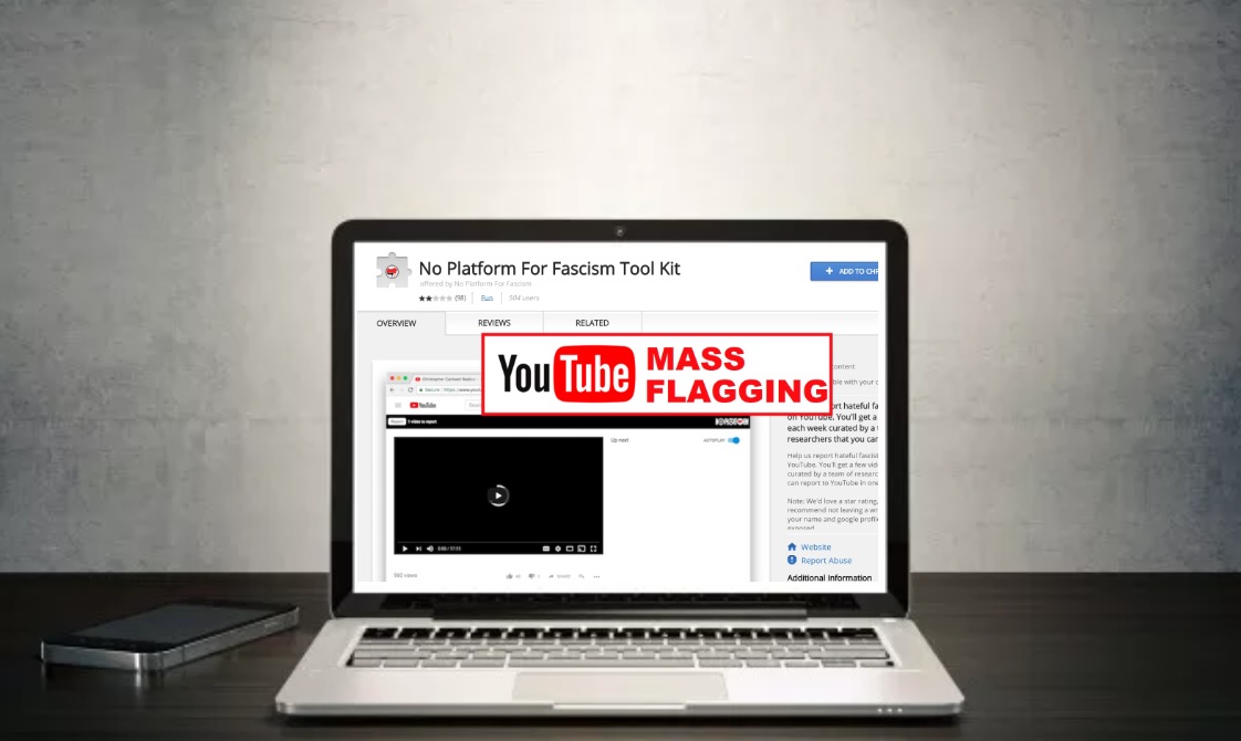 Google Chrome Store Allows YouTube "Mass Flagging" Extension