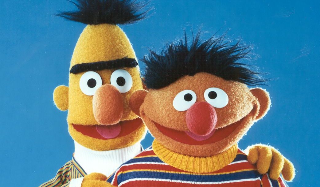 Bert And Ernie Sesame Street.